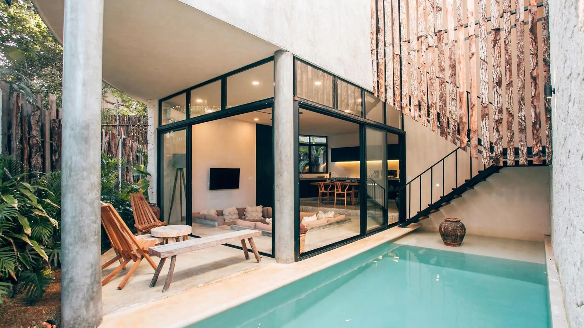 Round Luxury Jungle Villa Priv Pool-Concierge 4A Tulum Mexico