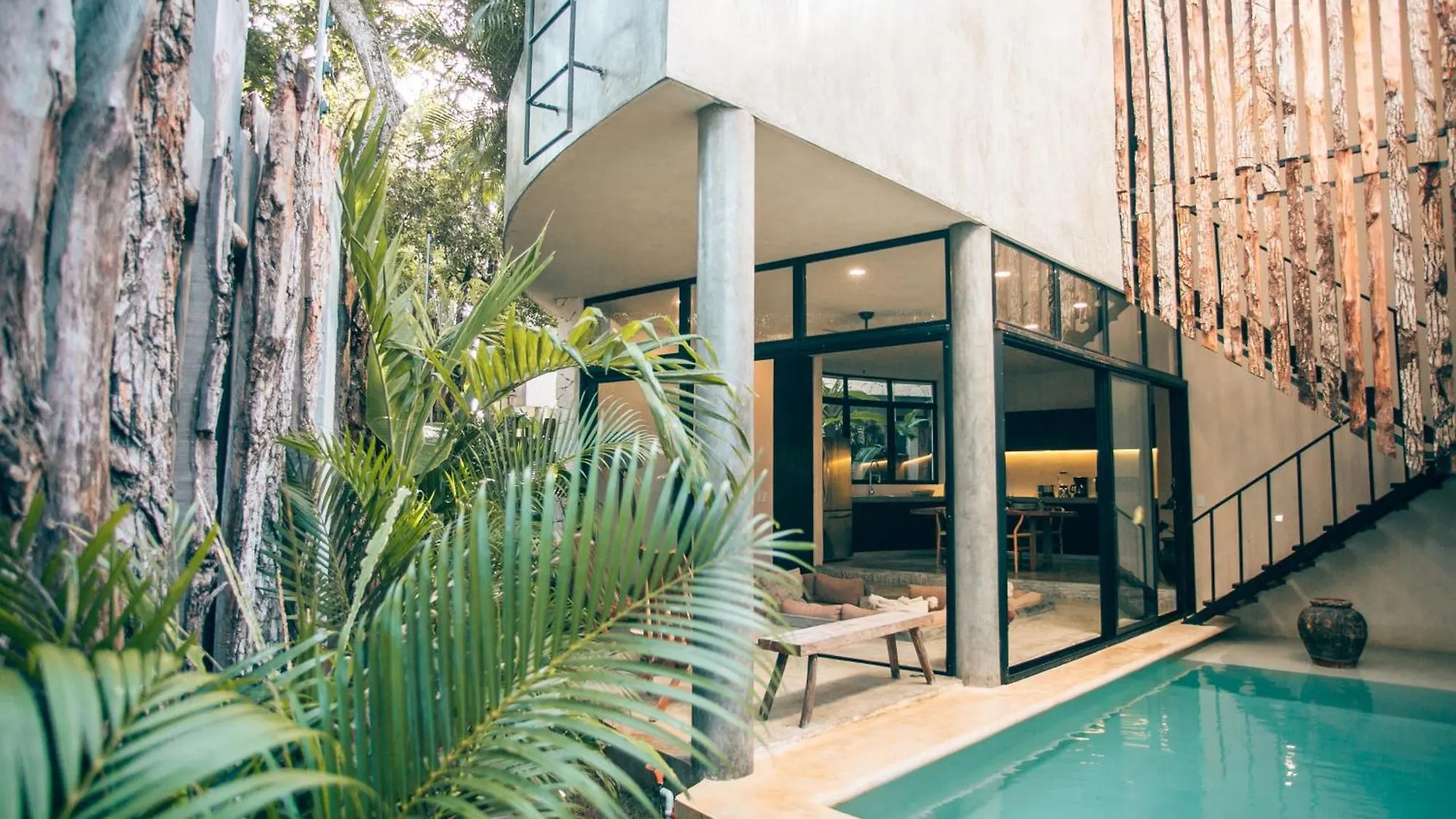 Round Luxury Jungle Villa Priv Pool-Concierge 4A Tulum Mexico
